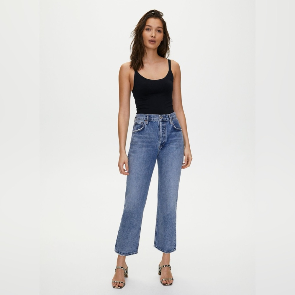AGOLDE Ripley 90s Crop Jeans